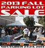 Fall Parking Lot Sale 2013